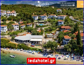 Hotels in Greece, ledahotel.gr