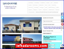 Hotels in Greece, lefkadarooms.com