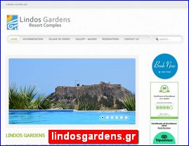 Hotels in Greece, lindosgardens.gr