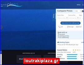 Hotels in Greece, loutrakiplaza.gr