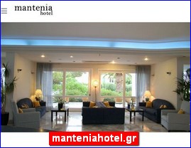 Hotels in Greece, manteniahotel.gr