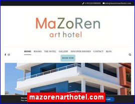 Hotels in Greece, mazorenarthotel.com