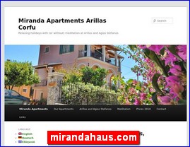 Hotels in Greece, mirandahaus.com