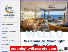 Hotels in Greece, moonlightvillascrete.com