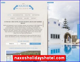 Hotels in Greece, naxosholidayshotel.com