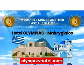 Hotels in Greece, olympiashotel.com