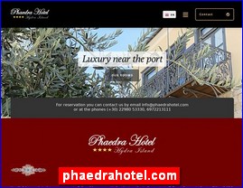 Hotels in Greece, phaedrahotel.com