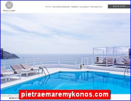 Hotels in Greece, pietraemaremykonos.com