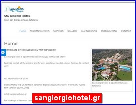 Hotels in Greece, sangiorgiohotel.gr