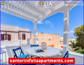 Hotels in Greece, santorinifoliaapartments.com