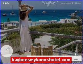 Hotels in Greece, baybeesmykonoshotel.com