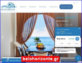 Hotels in Greece, belohorizonte.gr