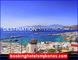 Hotels in Greece, bookinghotelsmykonos.com