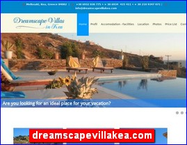 Hotels in Greece, dreamscapevillakea.com