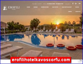 Hotels in Greece, erofilihotelkavoscorfu.com