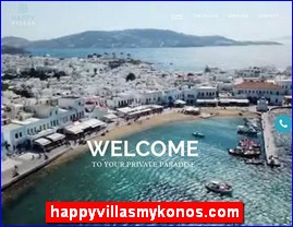 Hotels in Greece, happyvillasmykonos.com