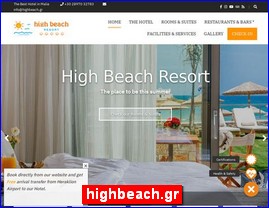 Hotels in Greece, highbeach.gr