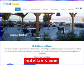 Hotels in Greece, hotelfanis.com