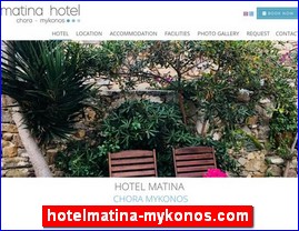 Hotels in Greece, hotelmatina-mykonos.com