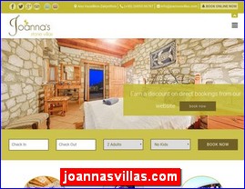 Hotels in Greece, joannasvillas.com