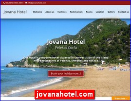 Hotels in Greece, jovanahotel.com