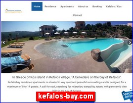 Hotels in Greece, kefalos-bay.com