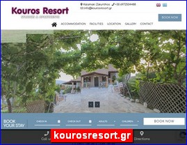 Hotels in Greece, kourosresort.gr